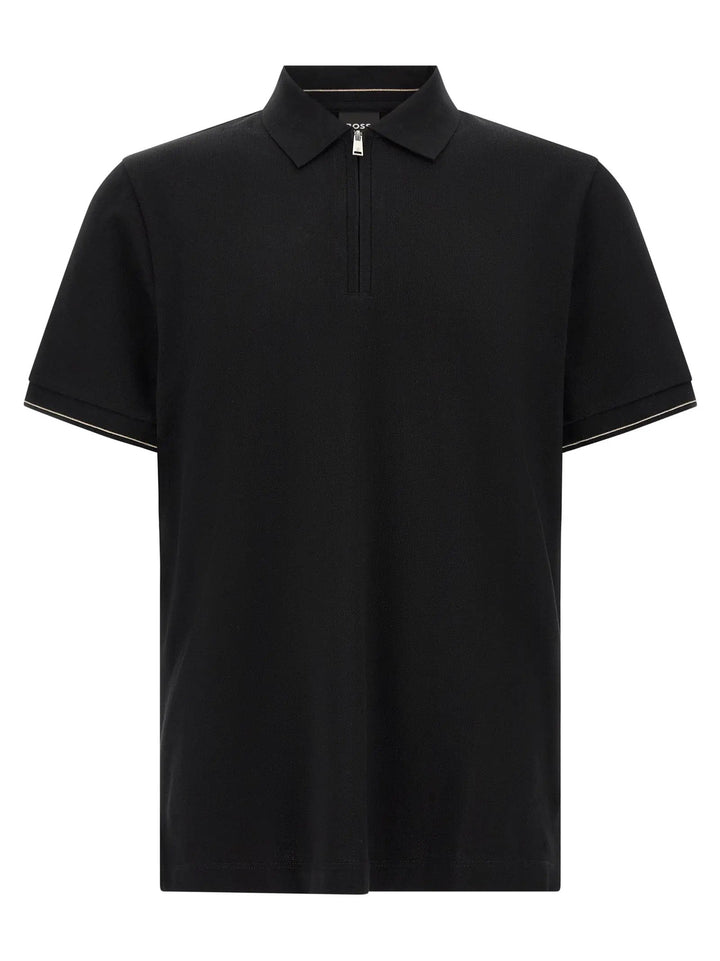 Hugo Boss Sample Sale | Hugo Boss Black Cotton Polo Shirt - | Designer outlet