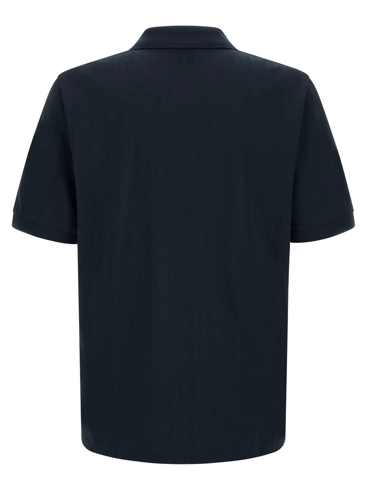 Hugo Boss Sample Sale | Hugo Boss Blue Cotton Polo Shirt - | Designer outlet