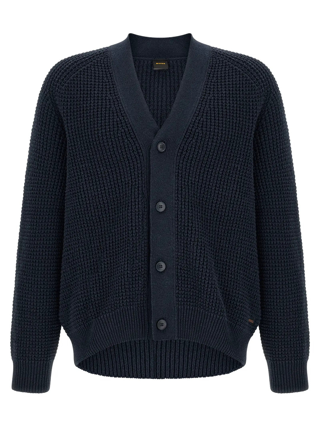 Hugo Boss Sample Sale | Hugo Boss Blue Cotton Cardigan - | Designer outlet
