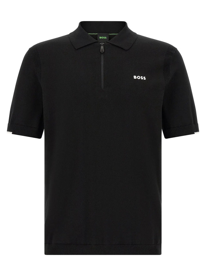 Hugo Boss Sample Sale | Hugo Boss Black Cotton Polo Shirt - | Designer outlet