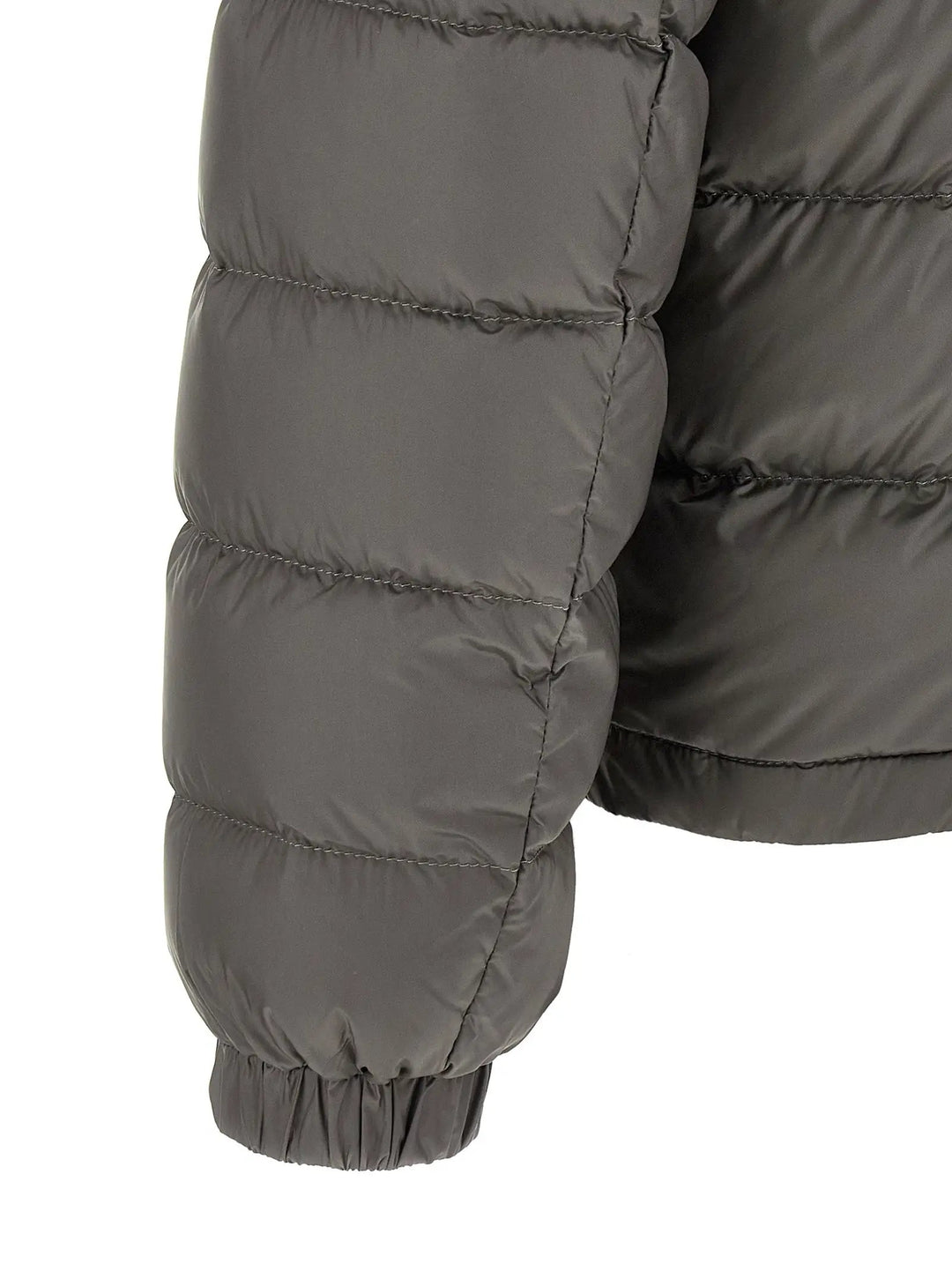 Moncler Sample Sale | Moncler Gray Polyamide Full-Length Jacket - | Designer outlet
