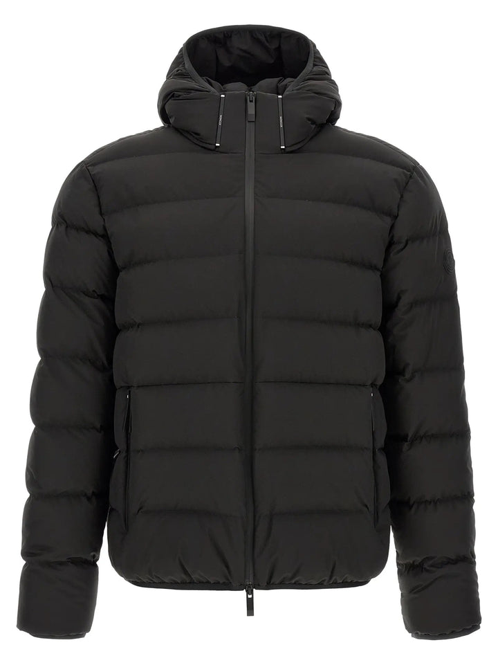 Moncler Sample Sale | Moncler Black Polyester Full-Length Jacket - | Designer outlet