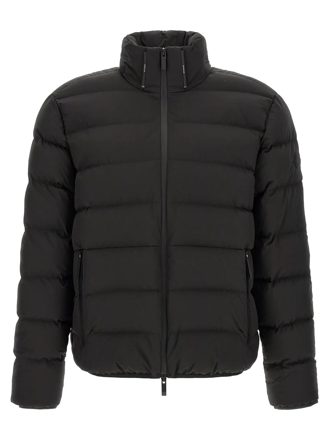 Moncler Sample Sale | Moncler Black Polyester Full-Length Jacket - | Designer outlet