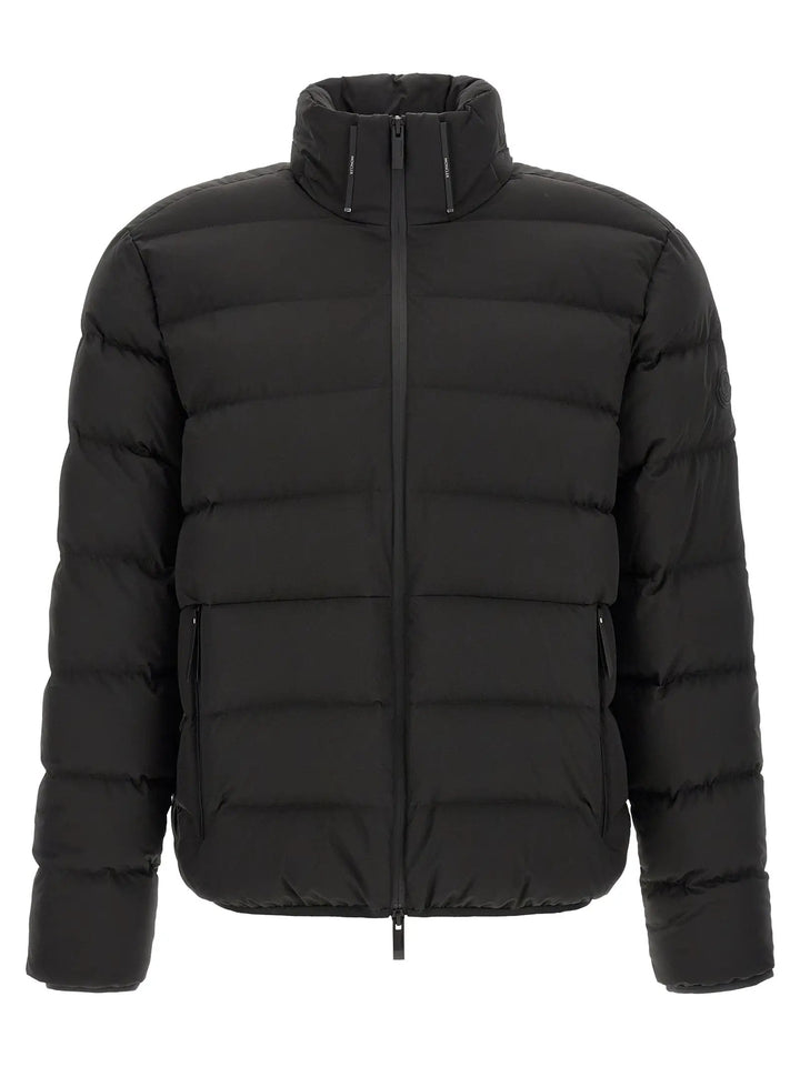 Moncler Sample Sale | Moncler Black Polyester Full-Length Jacket - | Designer outlet