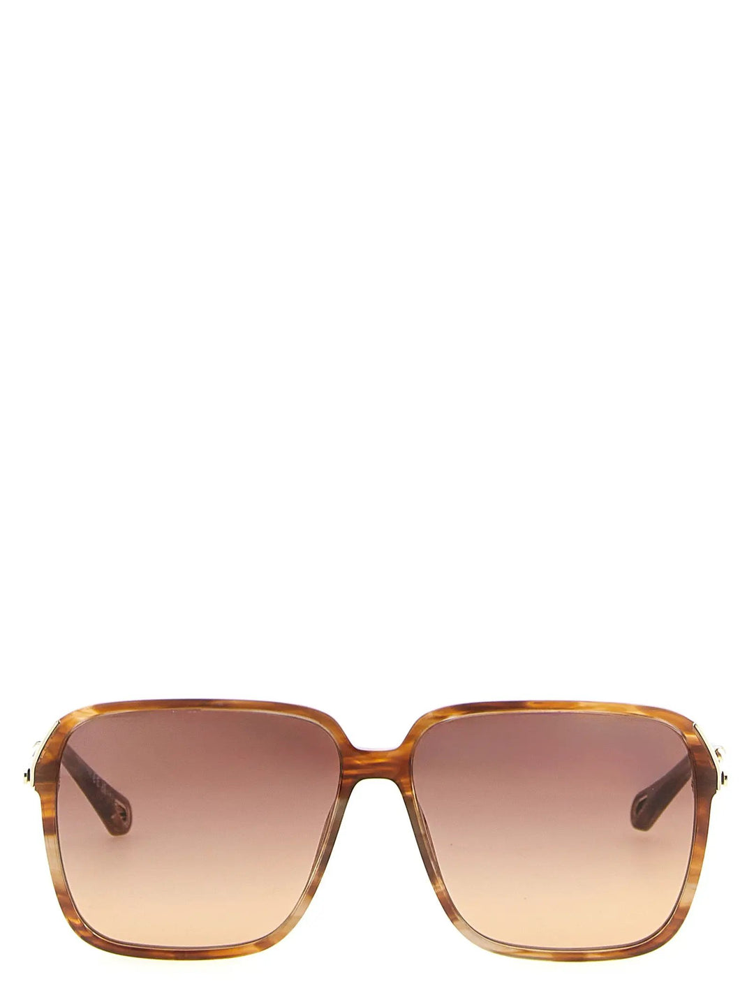 Chloé Sample Sale | Chloé Brown Acetate Sunglasses - | Designer outlet