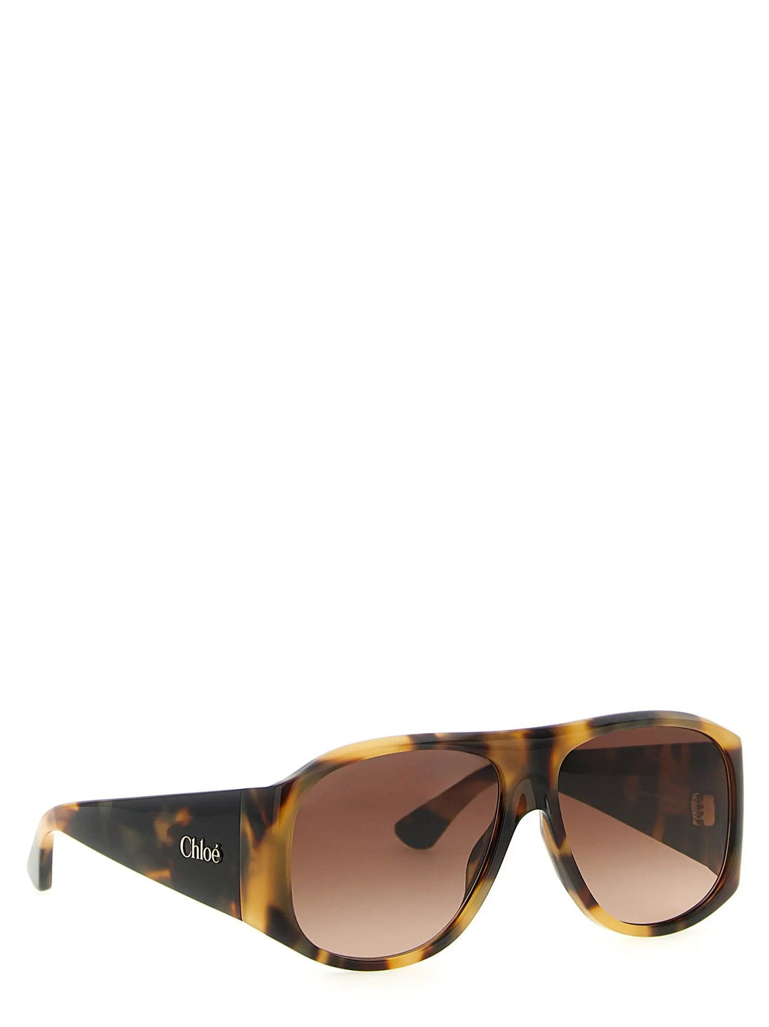 Chloé Sample Sale | Chloé Brown Acetate Sunglasses - | Designer outlet