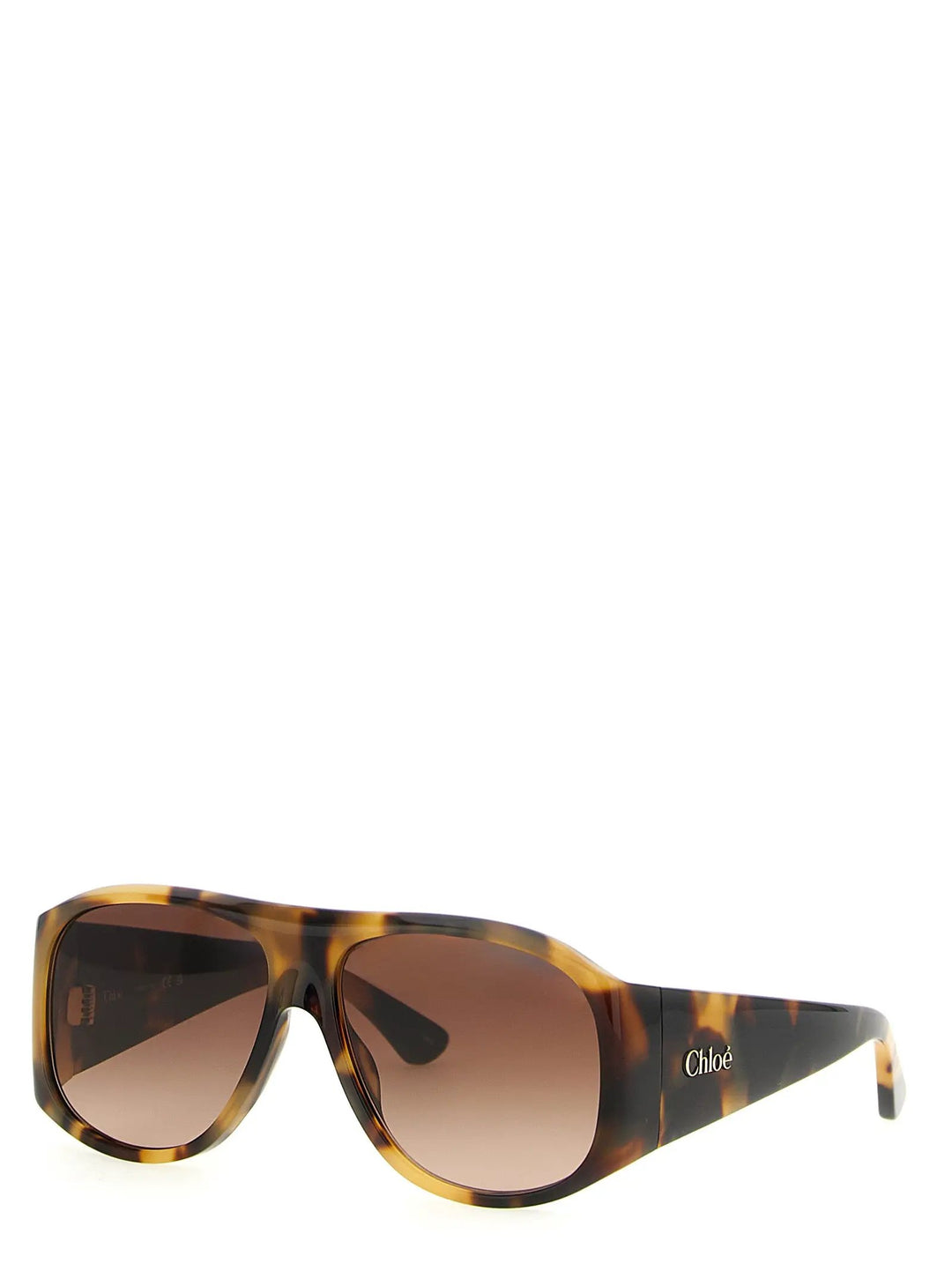 Chloé Sample Sale | Chloé Brown Acetate Sunglasses - | Designer outlet