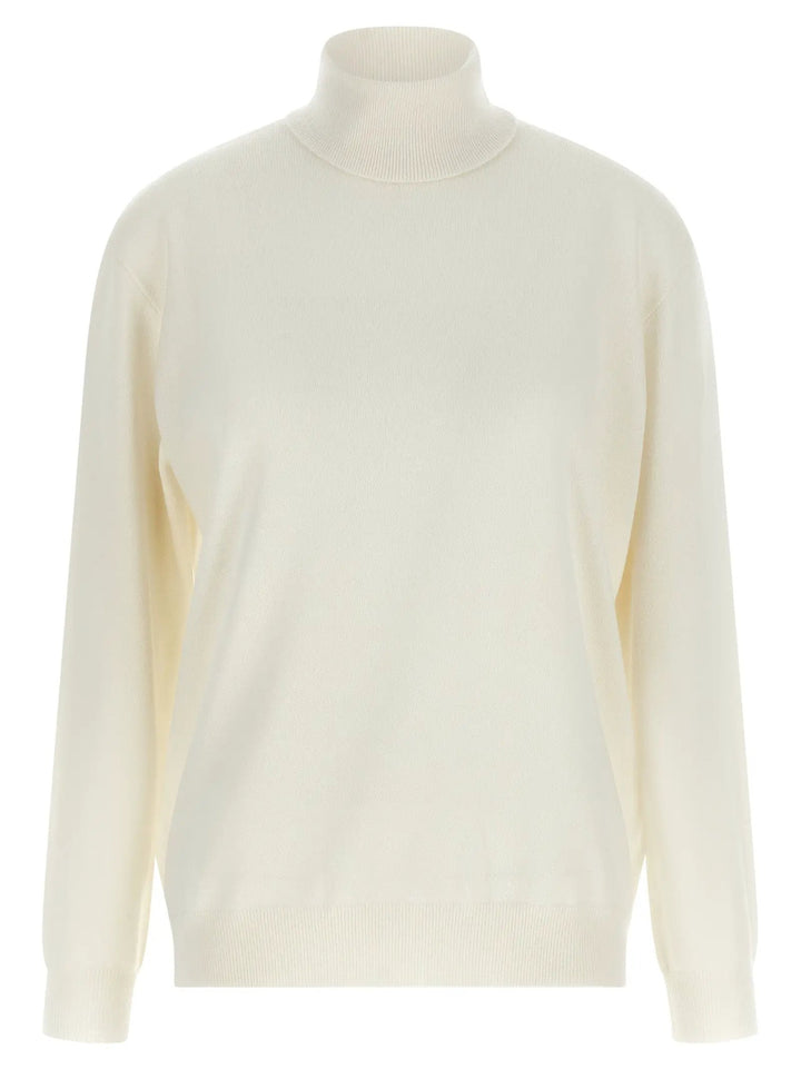Brunello Cucinelli Sample Sale | Brunello Cucinelli White Cashmere Cardigan - | Designer outlet