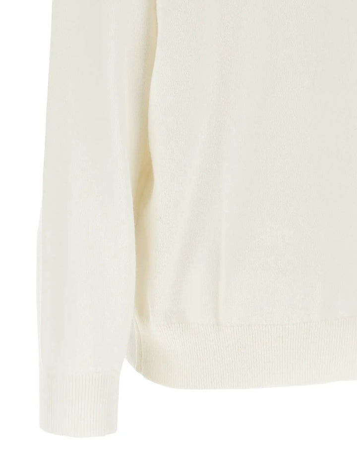 Brunello Cucinelli Sample Sale | Brunello Cucinelli White Cashmere Cardigan - | Designer outlet