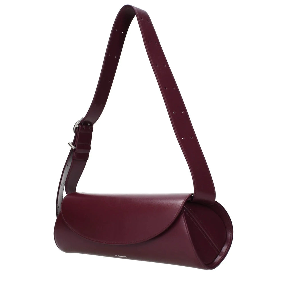Jil Sander Sample Sale | Jil Sander Red Leather Crossbody Bag - | Designer outlet