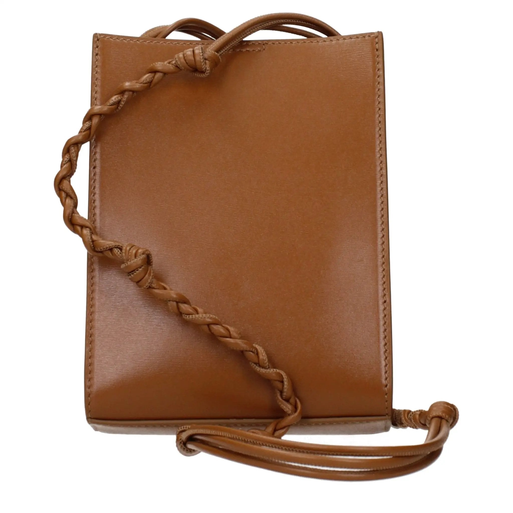 Jil Sander Brown Leather Crossbody Bag – Ask Me Wear