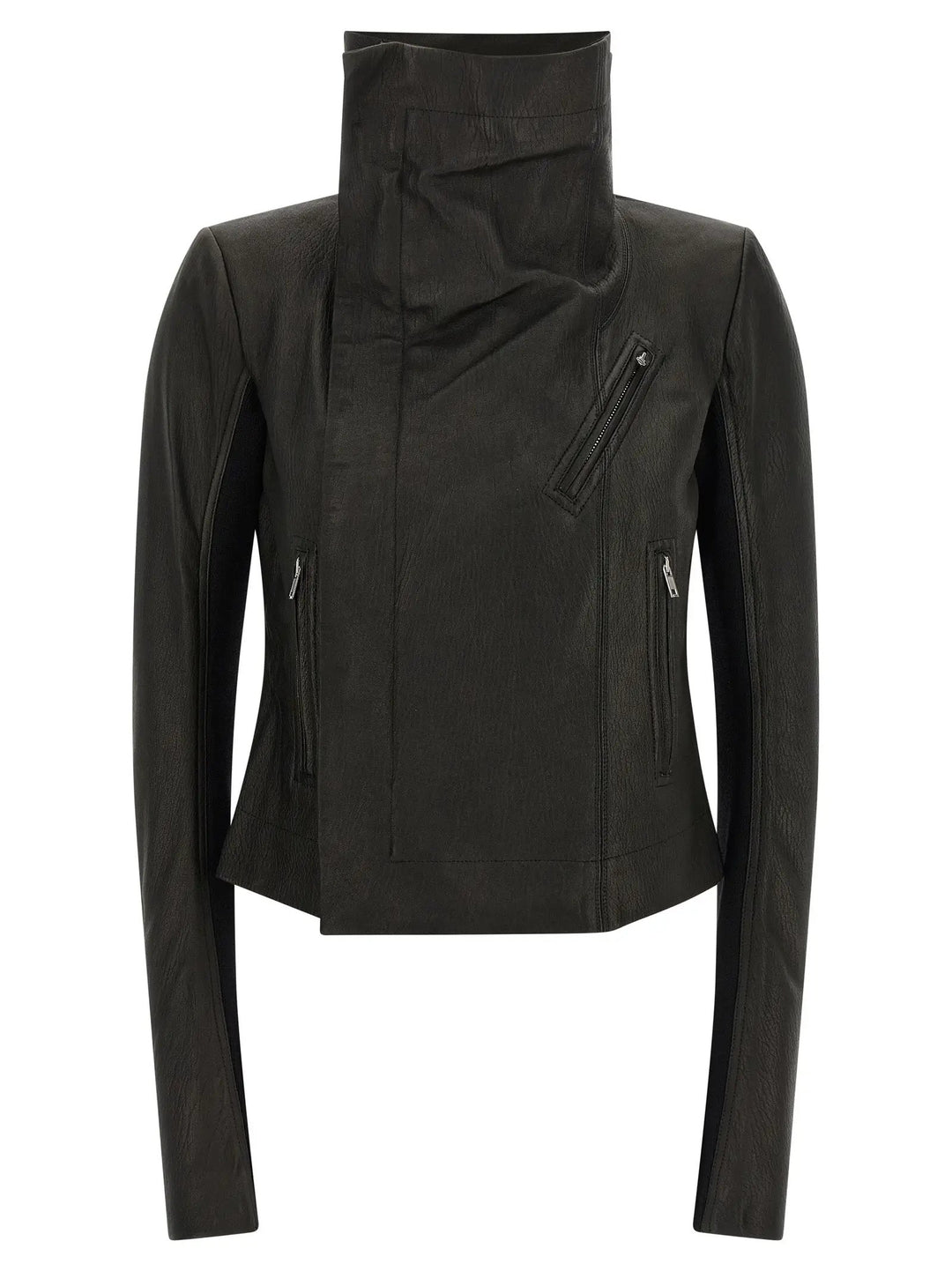 Rick Owens Sample Sale | Rick Owens Black Lamb Leather Leather Jacket - | Designer outlet