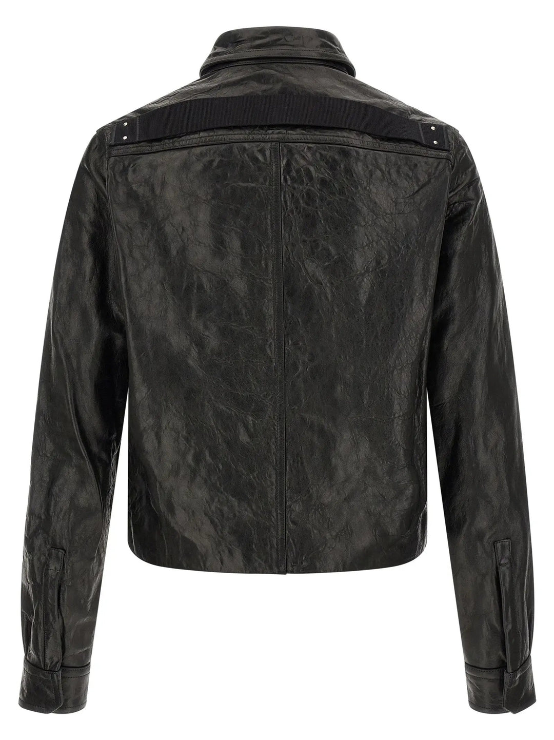 Rick Owens Sample Sale | Rick Owens Black Lamb Leather Leather Jacket - | Designer outlet