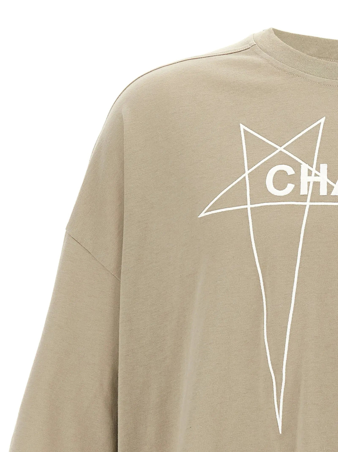 Rick Owens Sample Sale | Rick Owens Gray Cotton T-Shirt - | Designer outlet
