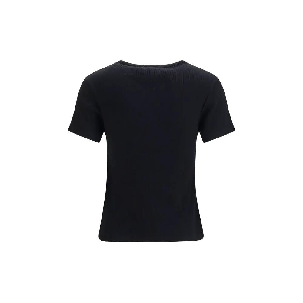 Off-White Sample Sale | Off-White Black Cotton T-Shirt - | Designer outlet