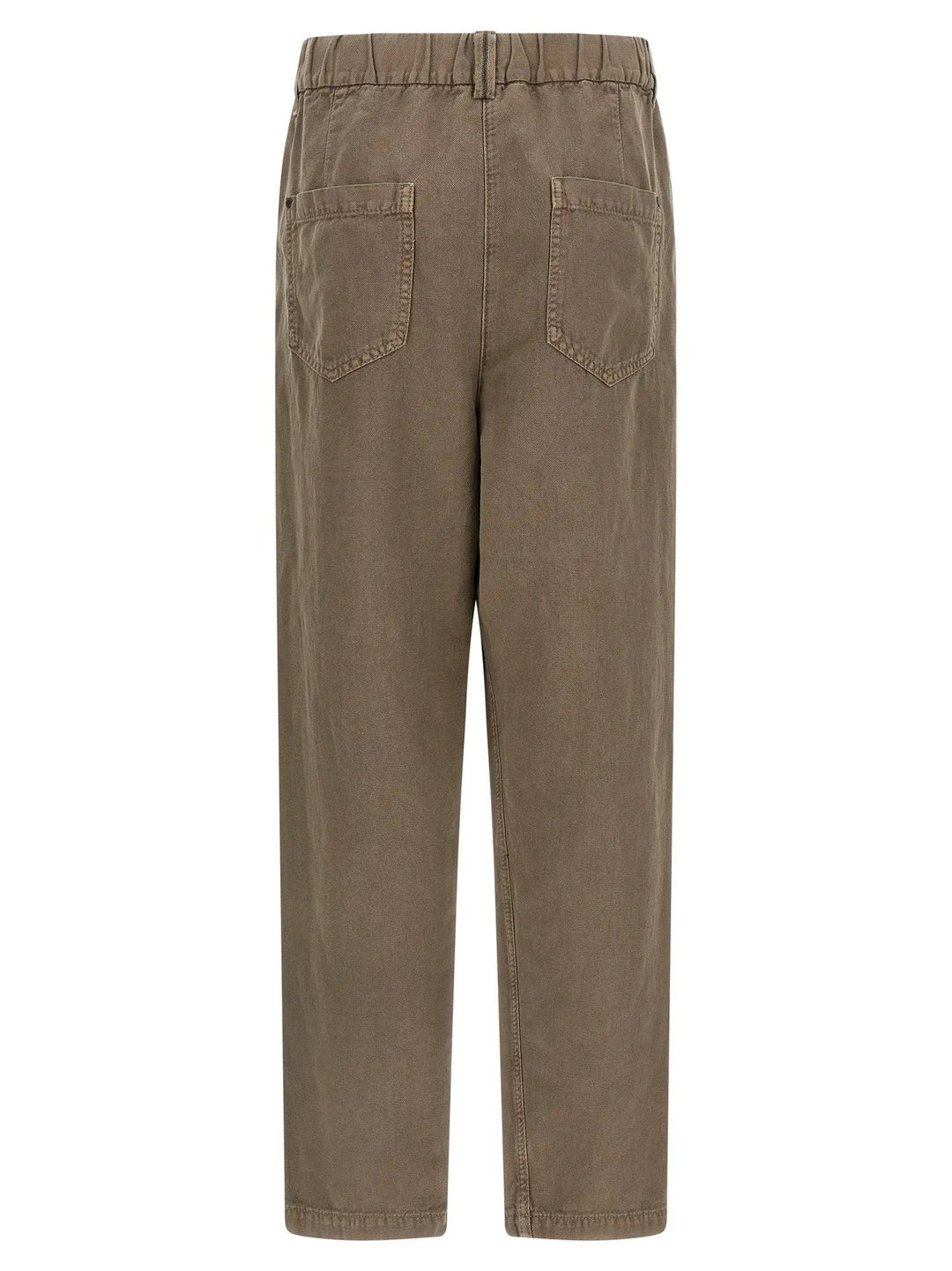 Brunello Cucinelli Sample Sale | Brunello Cucinelli Brown Cotton Casual Pants - | Designer outlet