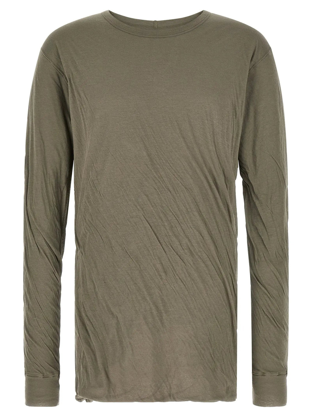Rick Owens Sample Sale | Rick Owens Gray Cotton T-Shirt - | Designer outlet