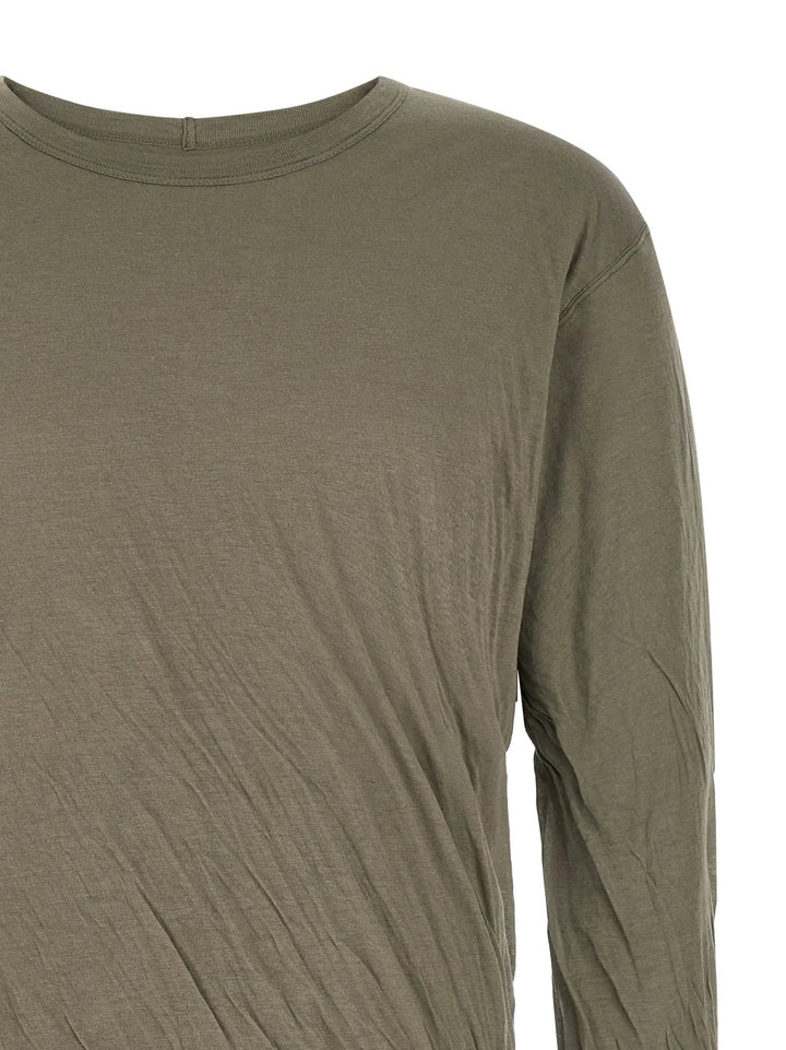 Rick Owens Sample Sale | Rick Owens Gray Cotton T-Shirt - | Designer outlet