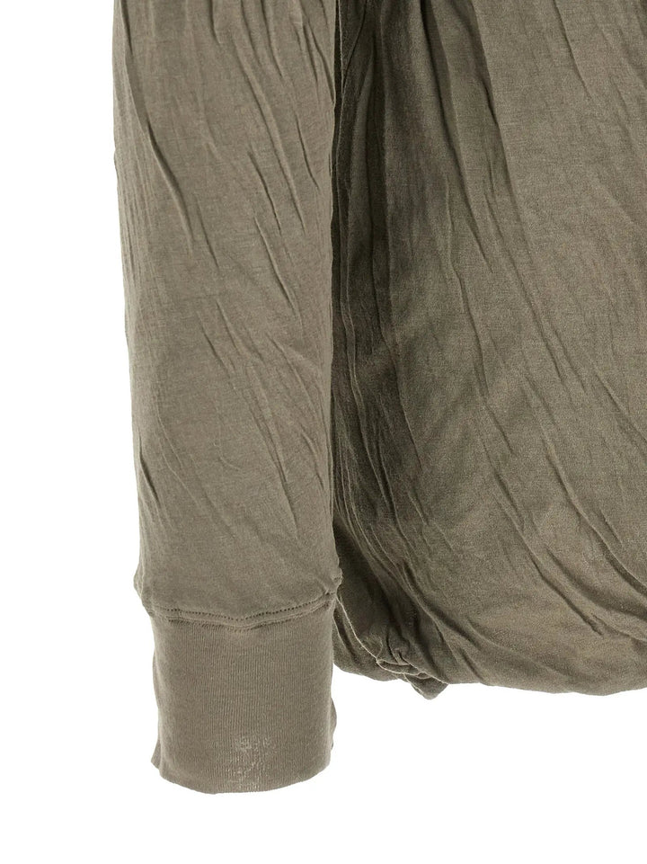 Rick Owens Sample Sale | Rick Owens Gray Cotton T-Shirt - | Designer outlet