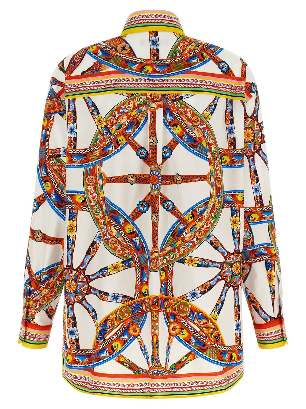 Dolce & Gabbana Sample Sale | Dolce & Gabbana Multicolor Cotton Blouse - | Designer outlet