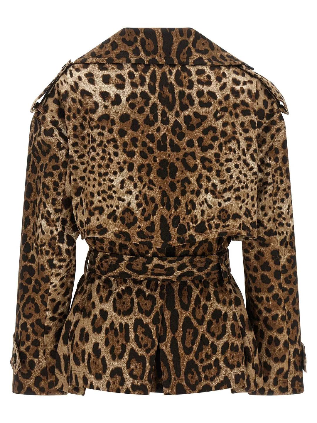 Dolce &amp; Gabbana Sample Sale | Dolce &amp; Gabbana Brown Cotton Coat - | Designer outlet