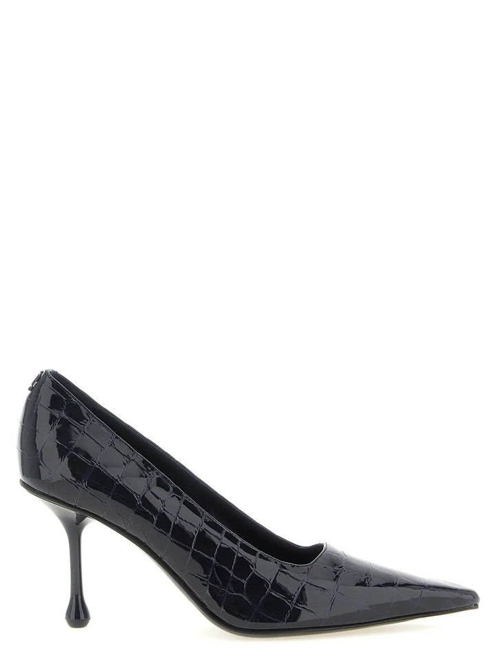 Jimmy Choo Sample Sale | Jimmy Choo Blue Leather High Heel Pumps - | Designer outlet