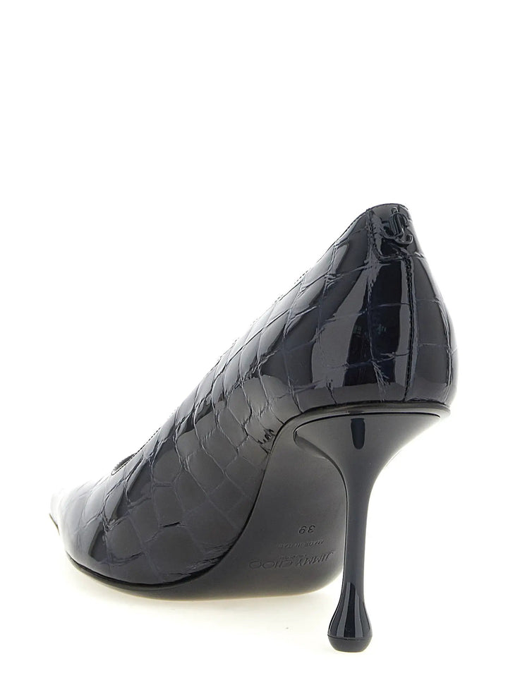 Jimmy Choo Sample Sale | Jimmy Choo Blue Leather High Heel Pumps - | Designer outlet