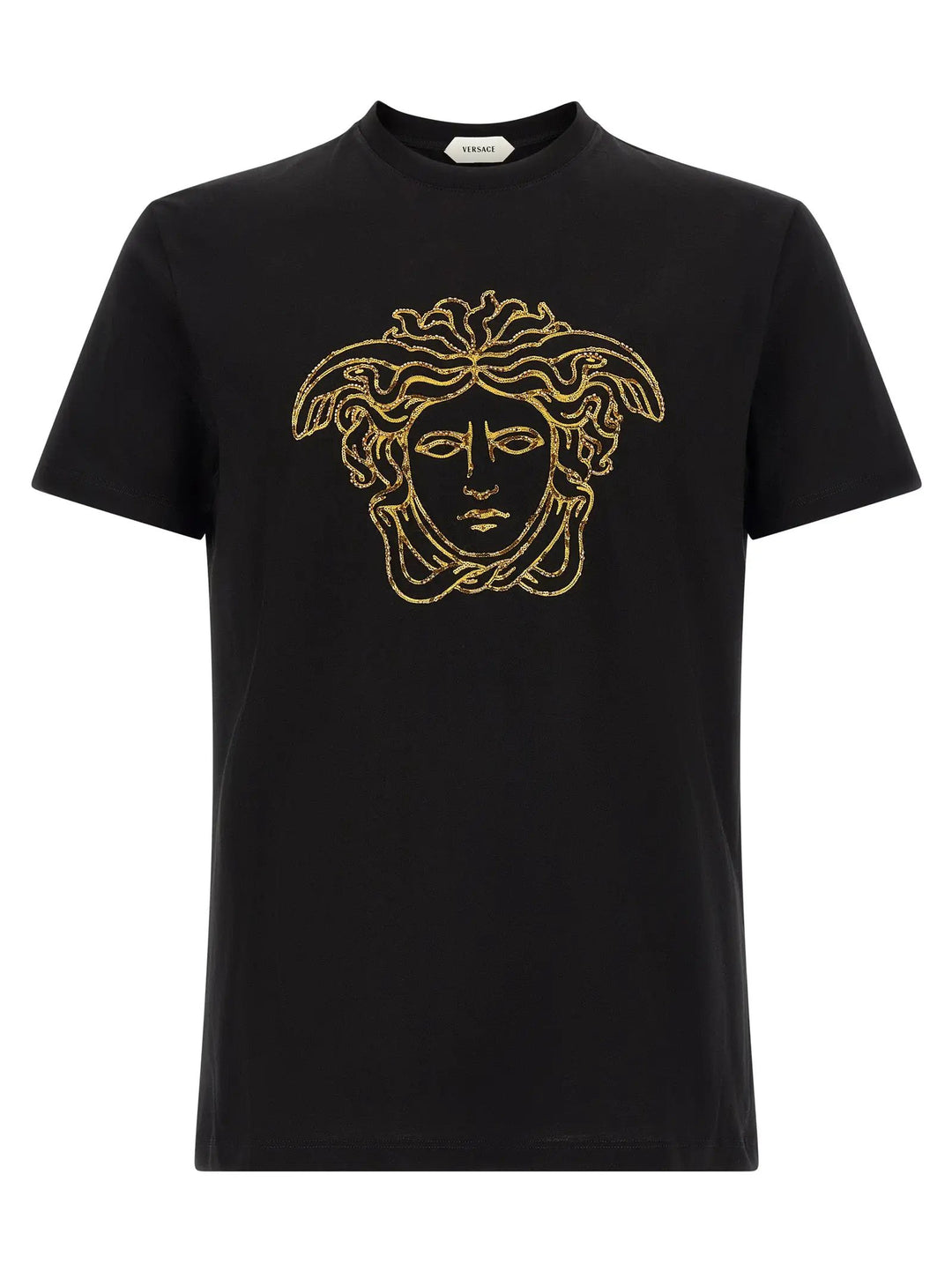 Versace Sample Sale | Versace Black Cotton T-Shirt - | Designer outlet