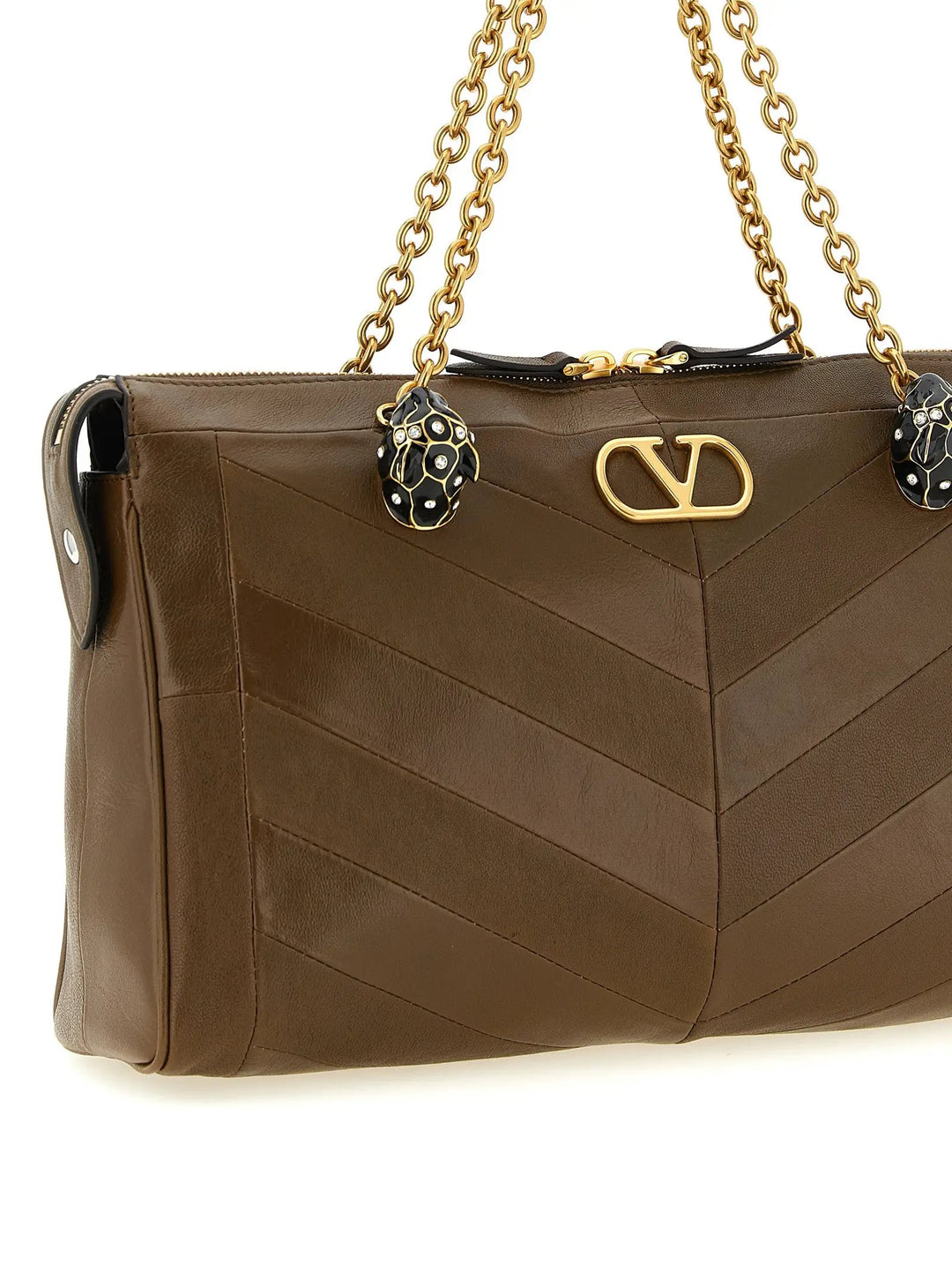 Valentino Garavani Sample Sale | Valentino Garavani Brown Lamb Leather Shoulder Bag - | Designer outlet