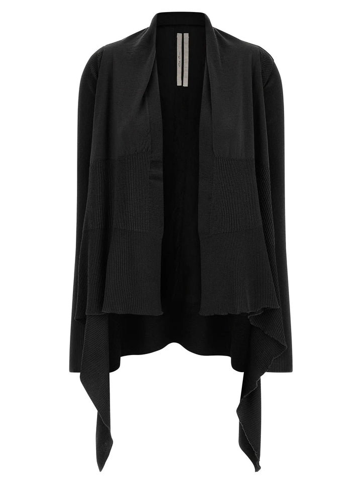 Rick Owens Sample Sale | Rick Owens Black Cotton Cardigan - | Designer outlet