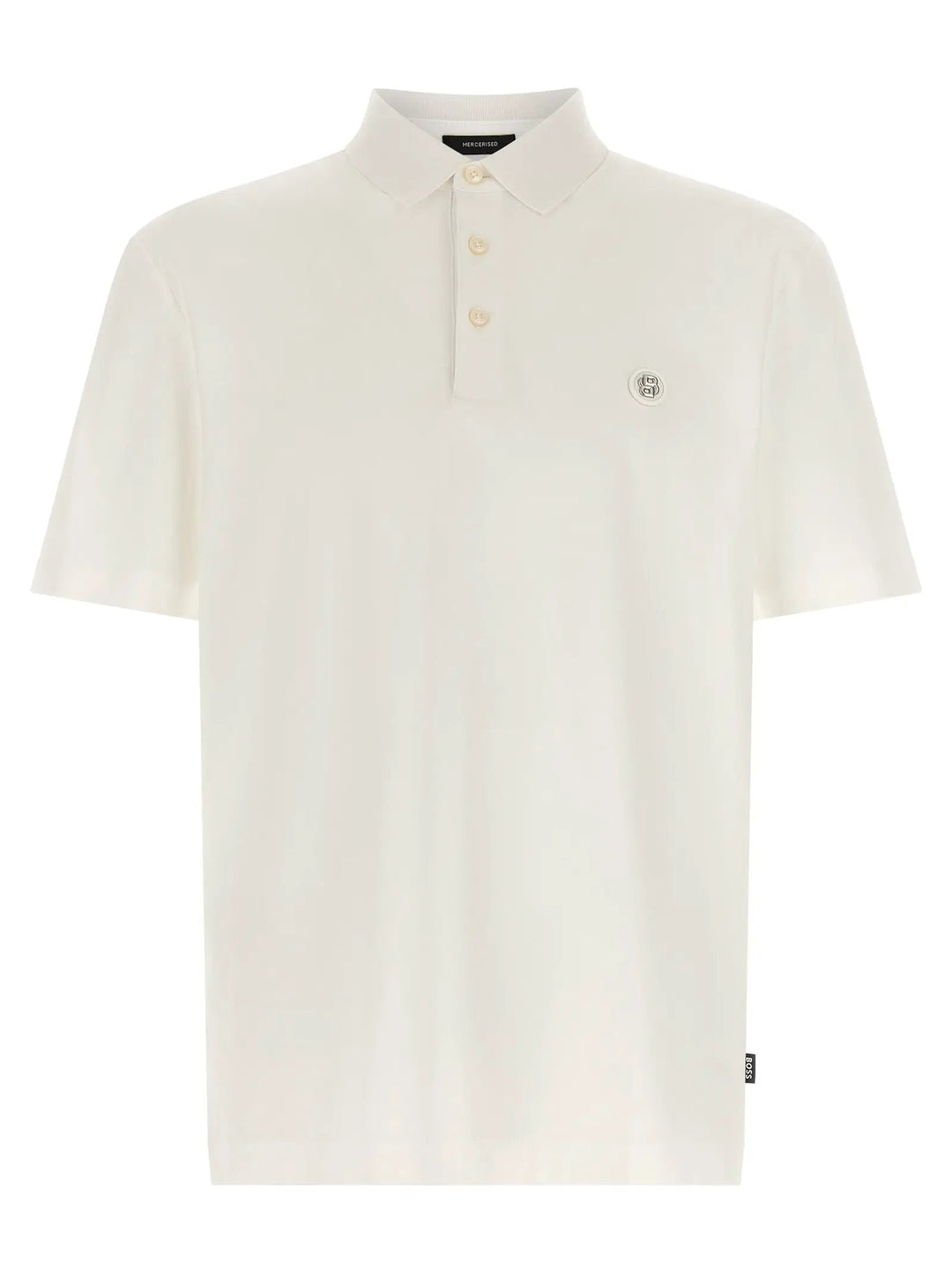 Hugo Boss Sample Sale | Hugo Boss White Cotton Polo Shirt - | Designer outlet