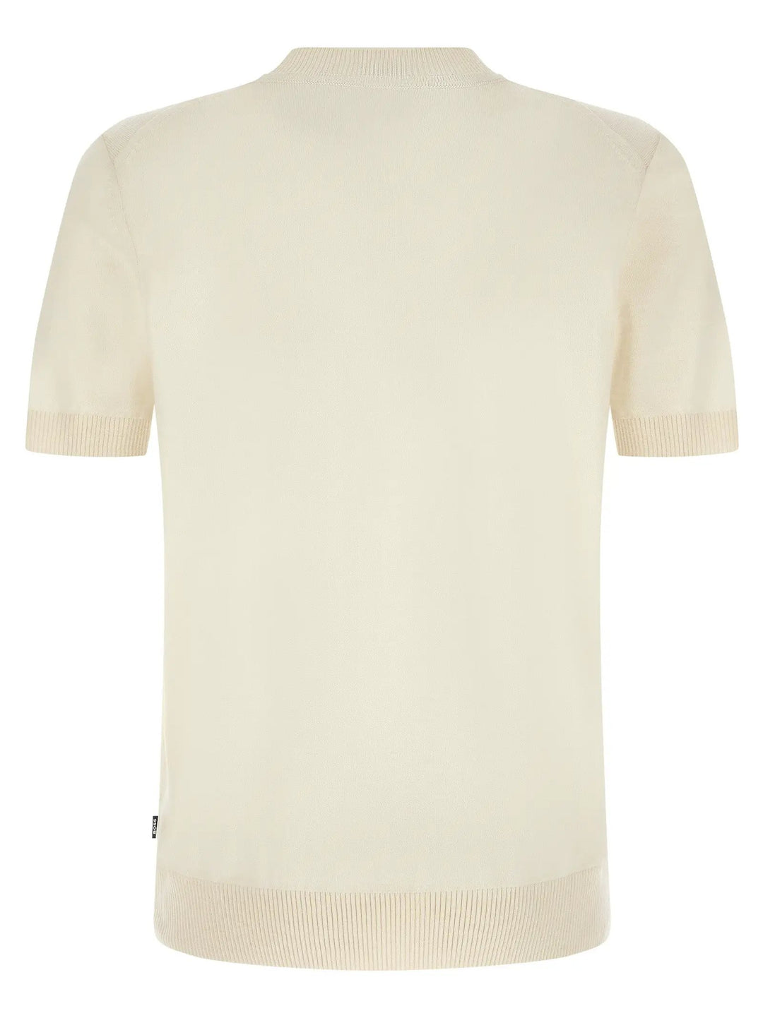 Hugo Boss Sample Sale | Hugo Boss White Virgin Wool T-Shirt - | Designer outlet