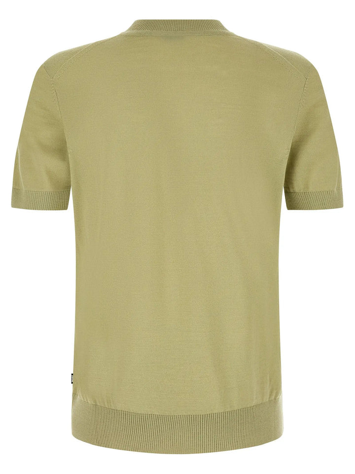 Hugo Boss Sample Sale | Hugo Boss Bicolor Virgin Wool T-Shirt - | Designer outlet