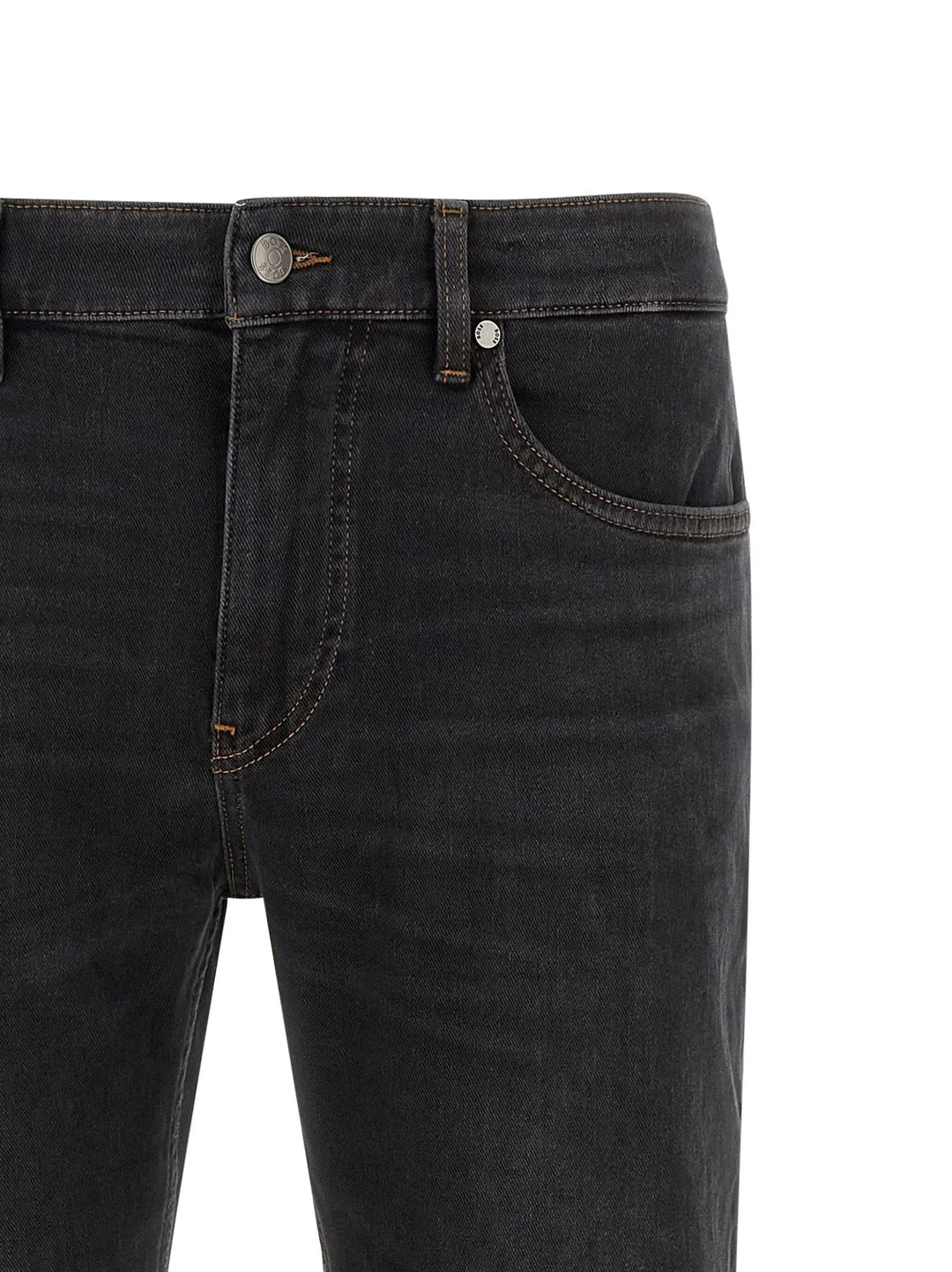 Hugo Boss Sample Sale | Hugo Boss Black Cotton Straight-Leg Jeans - | Designer outlet