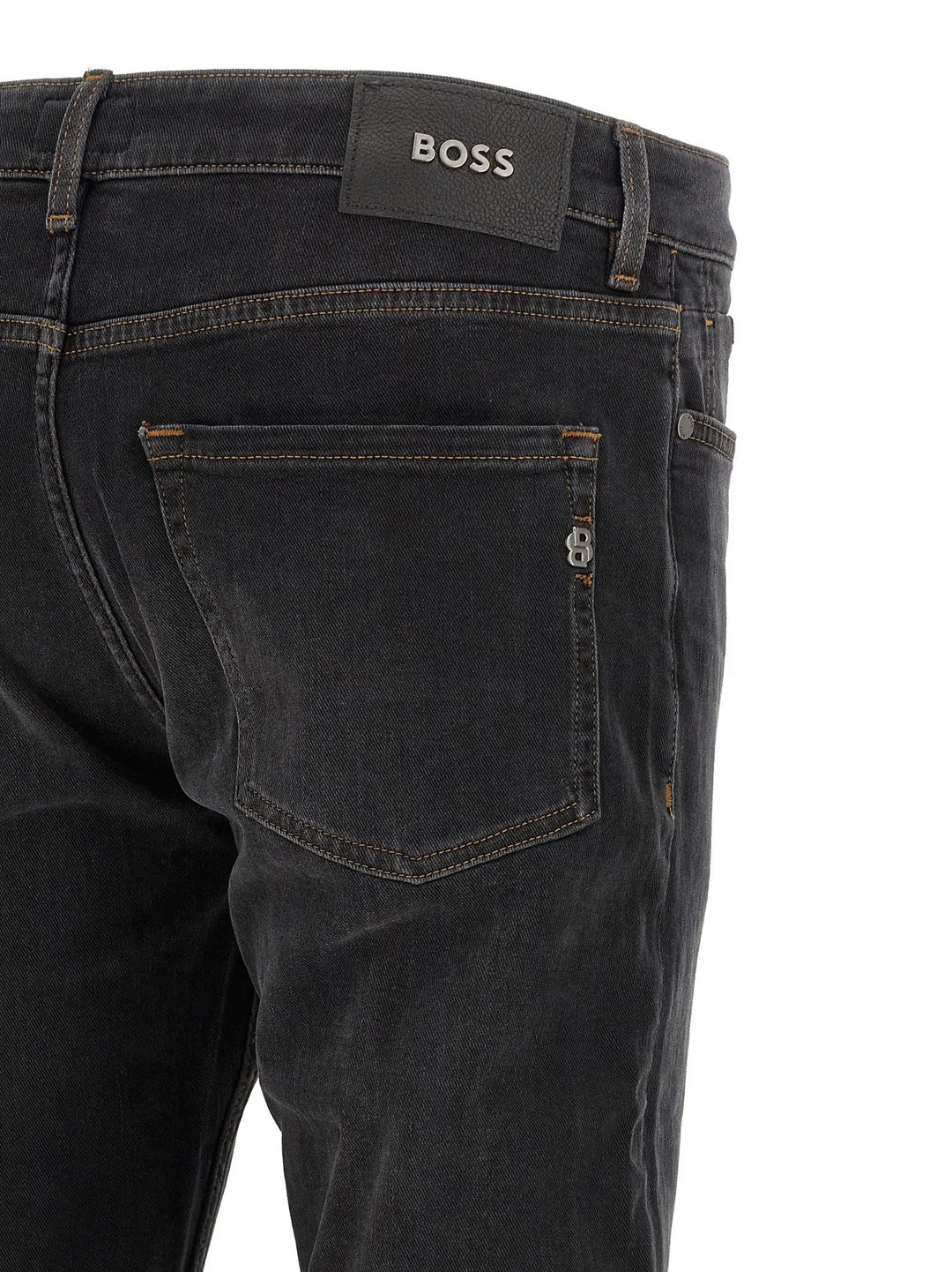 Hugo Boss Sample Sale | Hugo Boss Black Cotton Straight-Leg Jeans - | Designer outlet