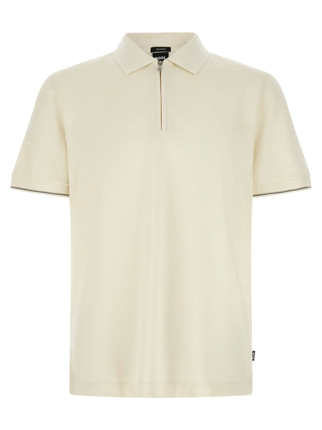 Hugo Boss Sample Sale | Hugo Boss Beige Cotton Polo Shirt - | Designer outlet