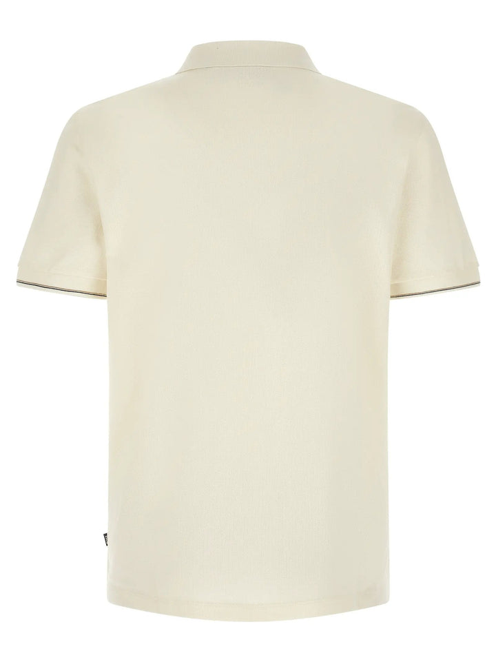 Hugo Boss Sample Sale | Hugo Boss Beige Cotton Polo Shirt - | Designer outlet