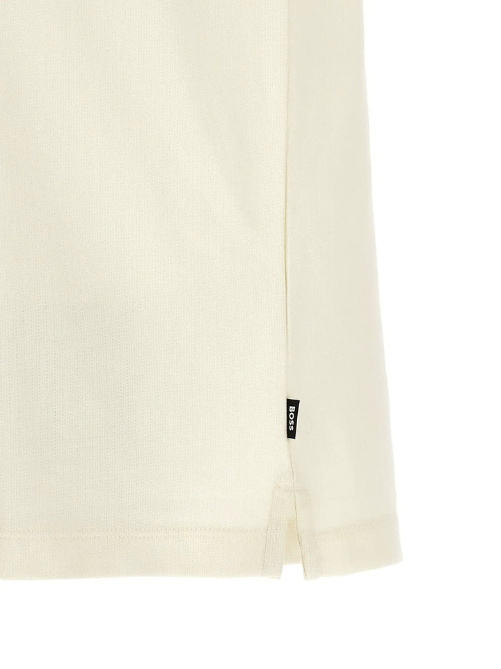 Hugo Boss Sample Sale | Hugo Boss Beige Cotton Polo Shirt - | Designer outlet