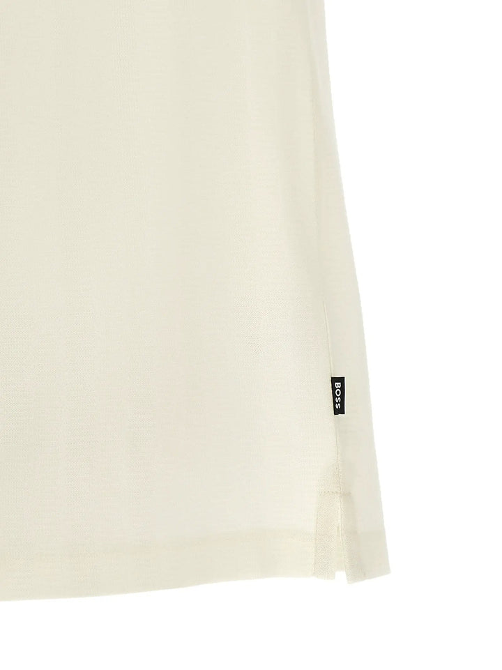 Hugo Boss Sample Sale | Hugo Boss White Cotton Polo Shirt - | Designer outlet