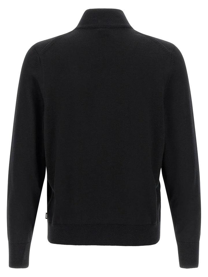 Hugo Boss Sample Sale | Hugo Boss Black Virgin Wool Cardigan - | Designer outlet
