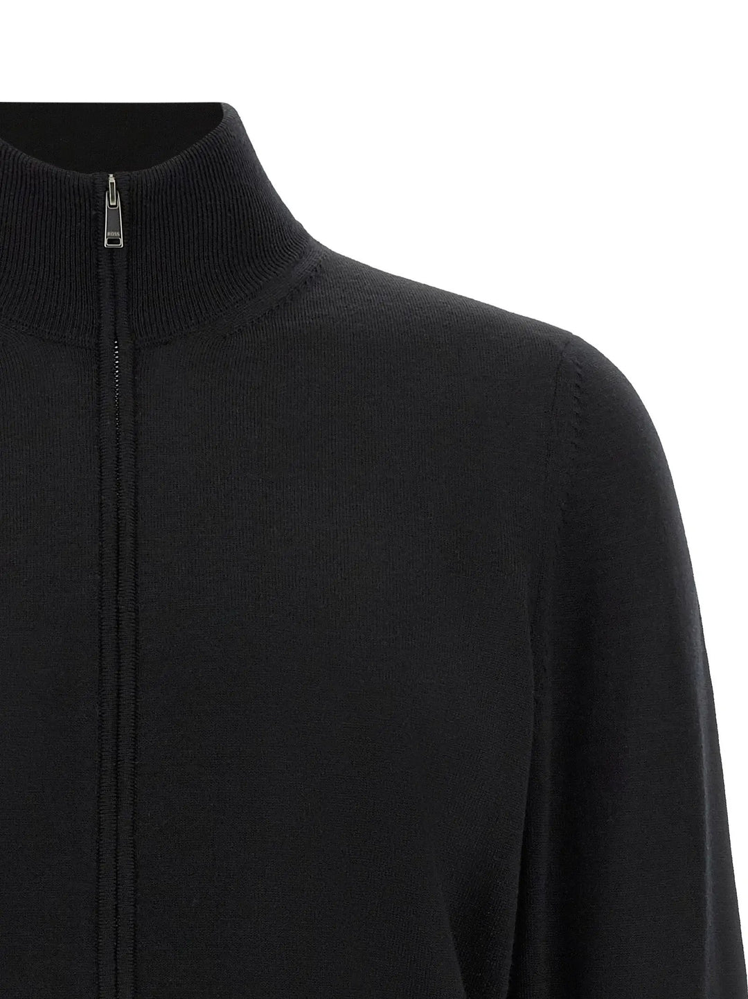 Hugo Boss Sample Sale | Hugo Boss Black Virgin Wool Cardigan - | Designer outlet