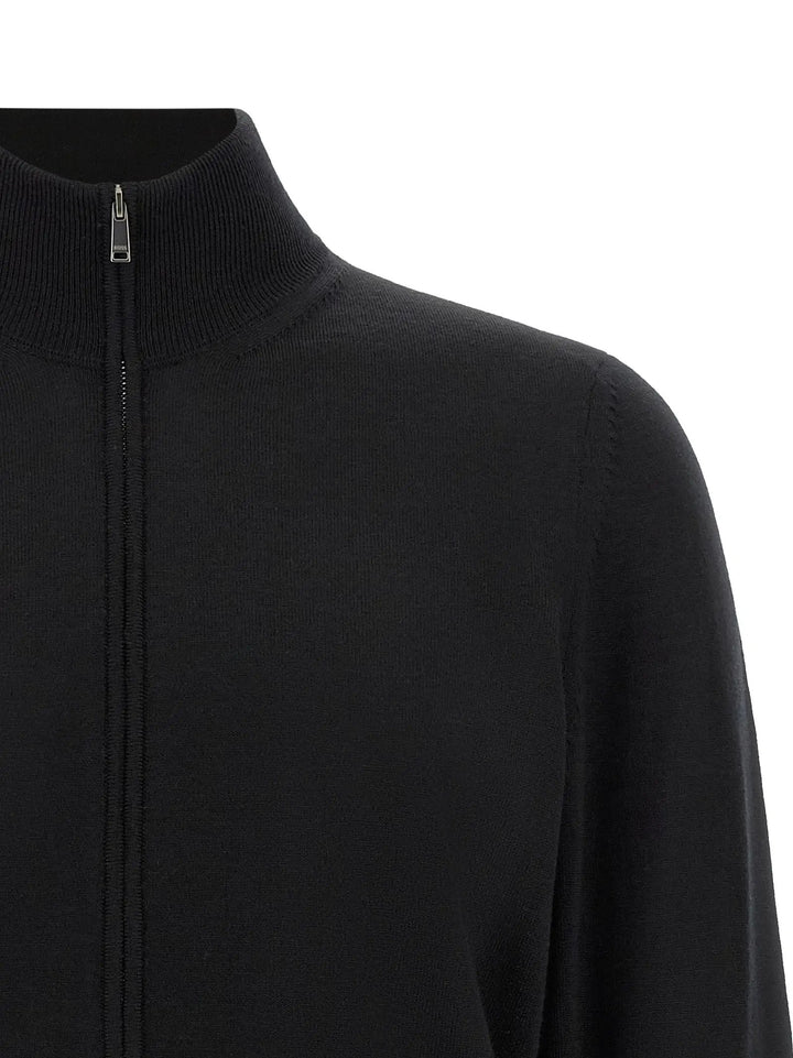 Hugo Boss Sample Sale | Hugo Boss Black Virgin Wool Cardigan - | Designer outlet