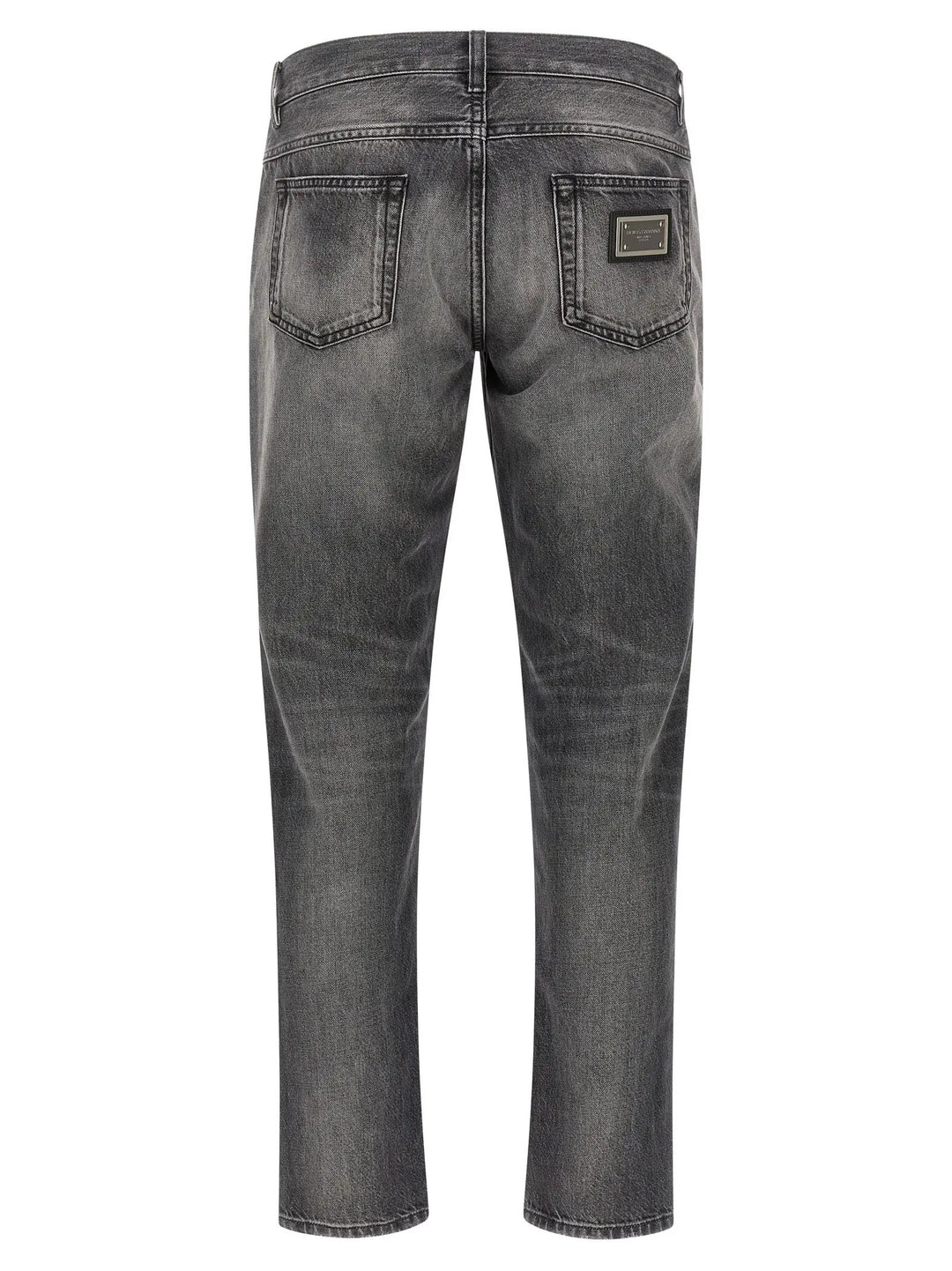 Dolce &amp; Gabbana Sample Sale | Dolce &amp; Gabbana Gray Cotton Jeans Denim - | Designer outlet