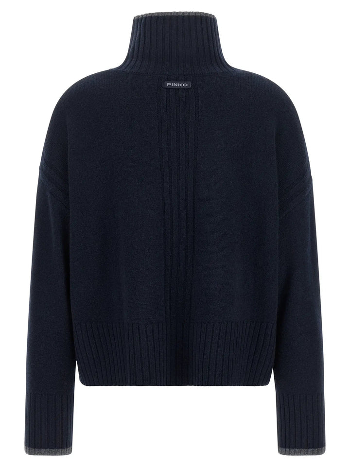 PINKO Sample Sale | PINKO Blue Wool Cardigan - | Designer outlet