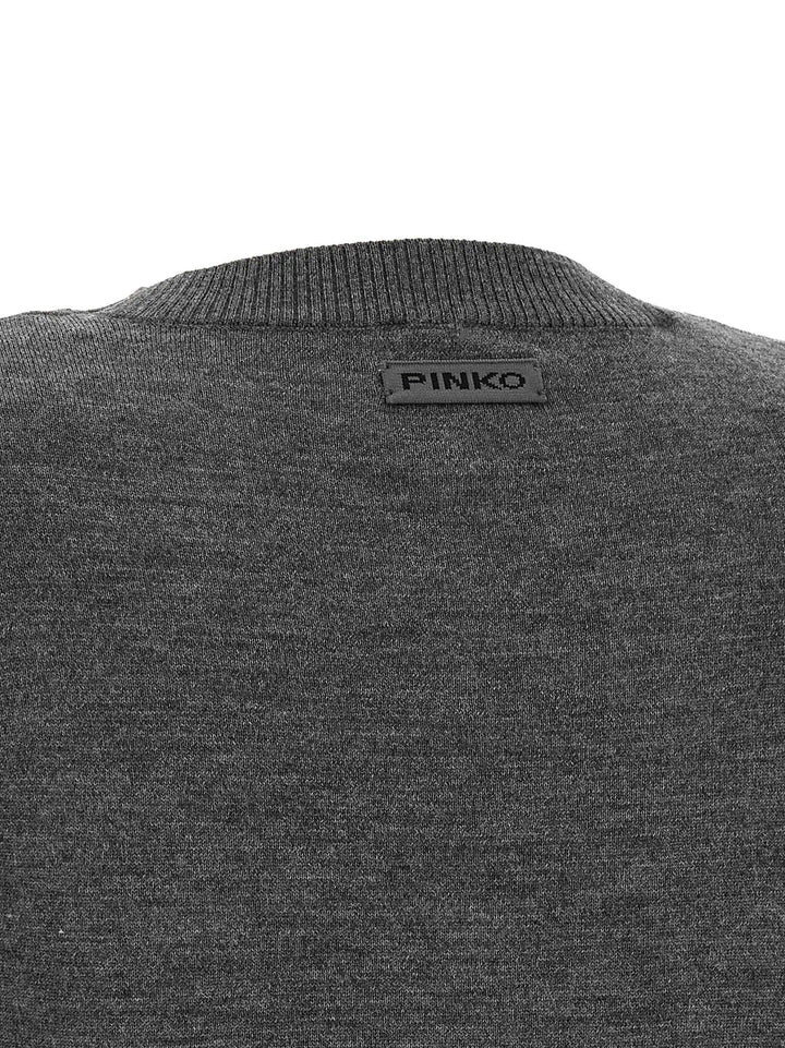 PINKO Sample Sale | PINKO Gray Wool Cardigan - | Designer outlet