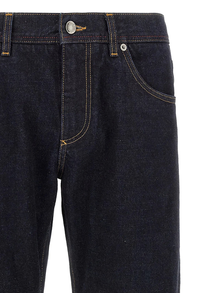 Dolce &amp; Gabbana Sample Sale | Dolce &amp; Gabbana Blue Cotton Jeans Denim - | Designer outlet