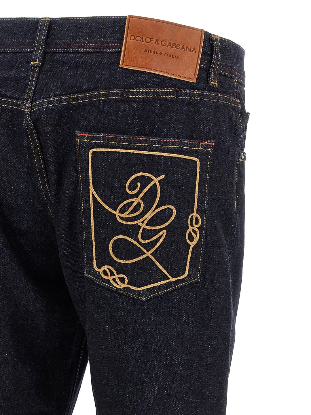 Dolce &amp; Gabbana Sample Sale | Dolce &amp; Gabbana Blue Cotton Jeans Denim - | Designer outlet