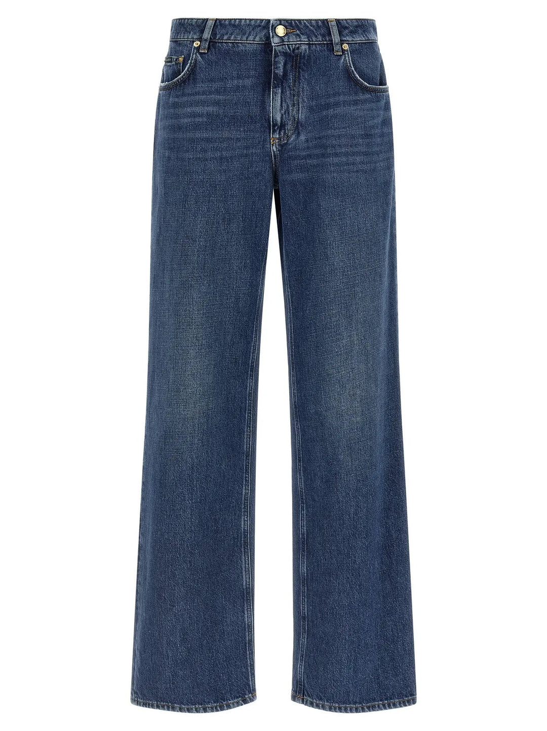 Dolce &amp; Gabbana Sample Sale | Dolce &amp; Gabbana Blue Cotton Relaxed Fit Jeans - | Designer outlet