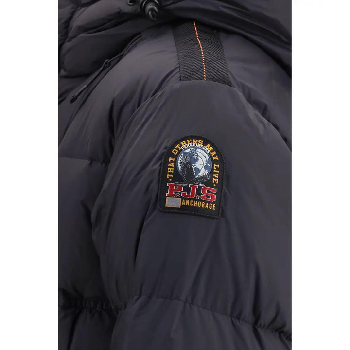 Parajumpers Black Goose Down Full-Length Jacket