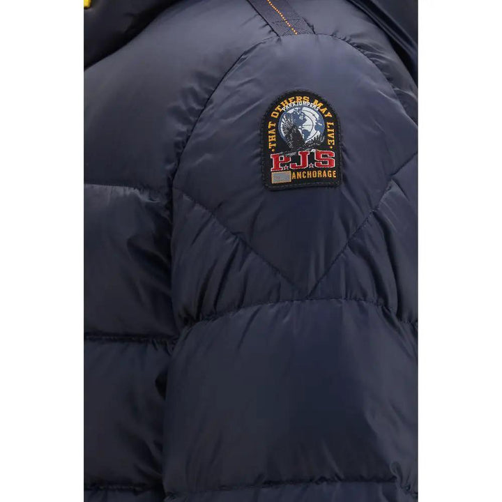 Parajumpers Blue Goose Down Full-Length Jacket